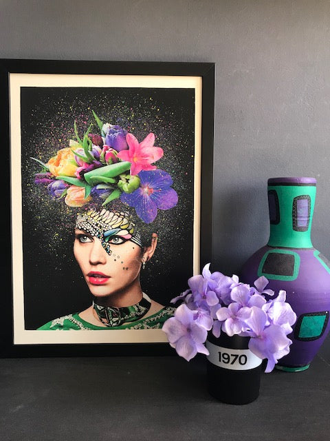 Stardust - A3 Limited Edition Print by Janine Wing. – Oneoffto25.com