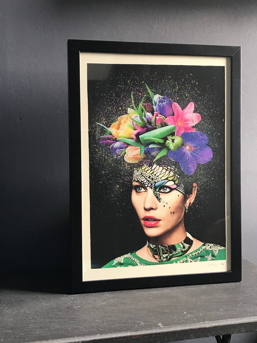Stardust - A3 Limited Edition Print by Janine Wing. – Oneoffto25.com