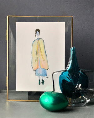 "Monique" Fine Art Giclee Print - by Francesca Skelhorn