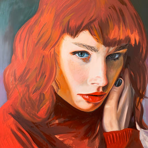 "Red Head" Limited Edition Print - by Amanda Mulquiney-Birbeck