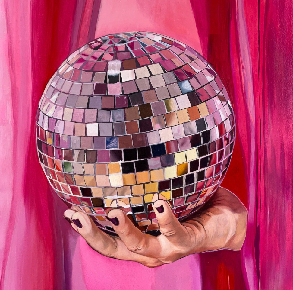 "Disco Ball" Limited Edition Print - by Amanda Mulquiney-Birbeck